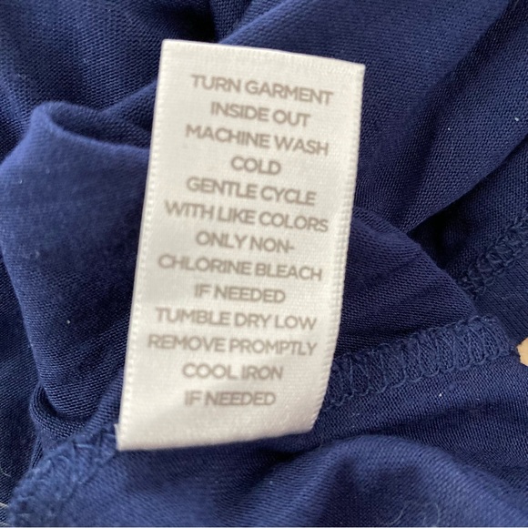 Avenue Size 18/20 Blue Top with Scope Neck with Detail Long Sleeve Top - Picture 6 of 6